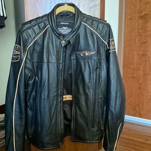 110th Harley Davidson leather jacket